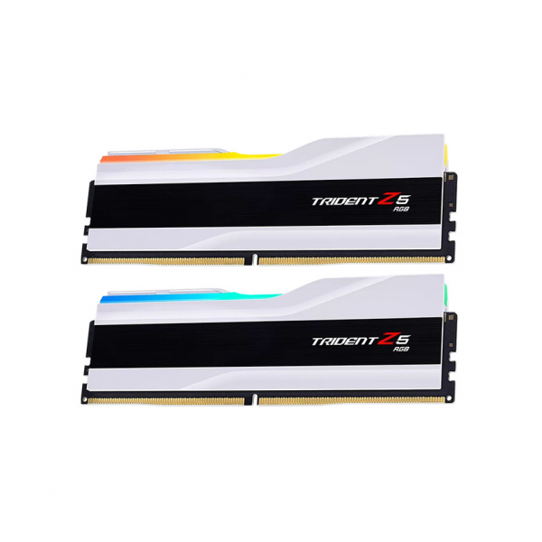 RAM GSKILL TRIDENT Z5 32G (2X16GB) DDR5 6000MHZRGB WHITE (F5-6000J3238F16GX2-TZ5RW)