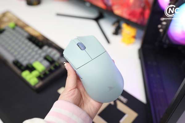 Chuột Gaming DARMOSHARK M3-PRO 4KHZ ESPORTS WIRELESS - Xám