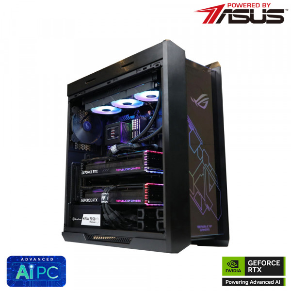Bộ PC AI Intel I9 14900K/ 128G RAM/ 2 VGA RTX 5090 32G