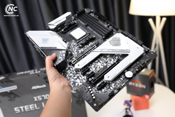 Mainboard ASROCK X570 STEEL LEGEND (AMD X570, SOCKET AM4, ATX, 4 KHE RAM DDR4)