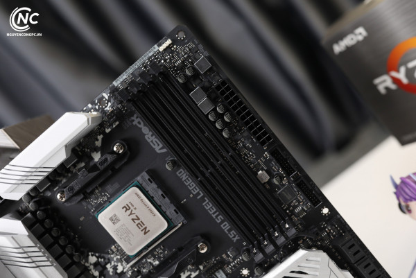 Mainboard ASROCK X570 STEEL LEGEND (AMD X570, SOCKET AM4, ATX, 4 KHE RAM DDR4)