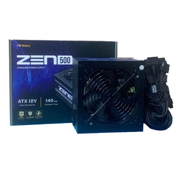 Nguồn Máy Tính Antec Zen 500-Non Modular 500w