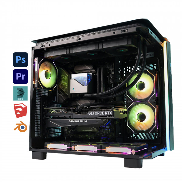 Bộ PC đồ họa Intel Core I7 14700K / RTX 4070 SUPER / RAM 32G DDR5 