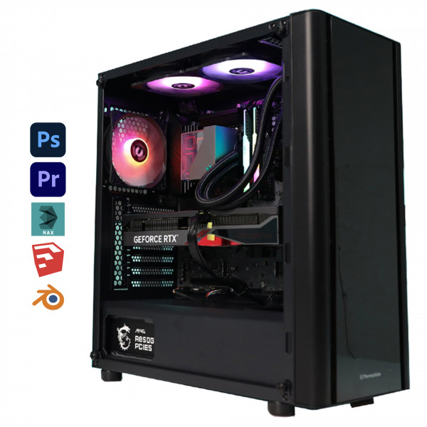 Bộ PC đồ họa Intel CORE I7 14700K / RAM 32G / VGA RTX 4070 12G