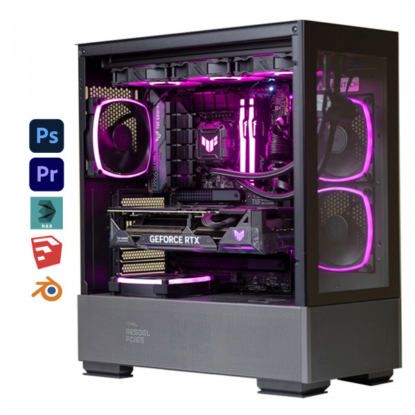 Bộ PC Đồ Hoạ Core i7-14700K, RAM 32GB, RTX 4070 Super 12GB
