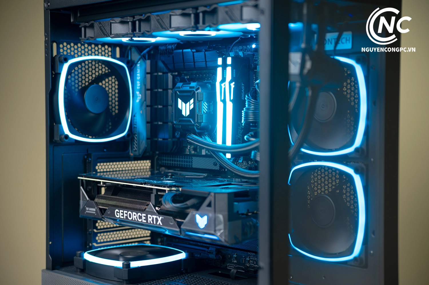 Bộ PC Đồ Hoạ Core i7-14700K, RAM 32GB, RTX 4070 Super 12GB