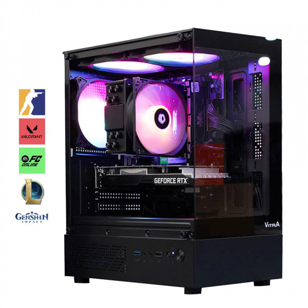[TẶNG MÀN HÌNH] Bộ PC Gaming i5-12400F, RAM 16GB, RTX 3050 6GB