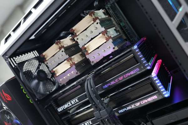 Bộ PC AI : Dual Xeon Gold 6148 / Ram 256G / Dual VGA RTX 5090 32G 