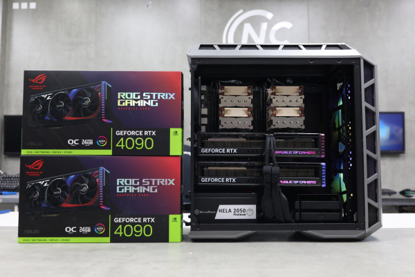 Bộ PC AI : Dual Xeon Gold 6148 / Ram 256G / Dual VGA RTX 5090 32G 