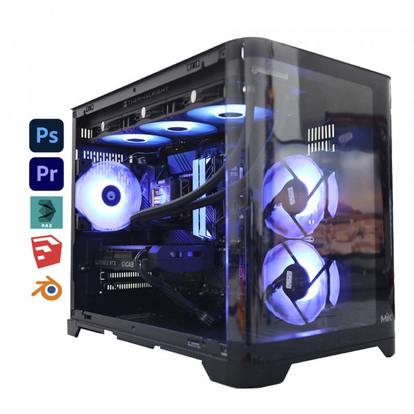 Bộ PC đồ họa Intel Core I7 13700K / RAM 32G DDR5 / VGA 4060 Ti 16G