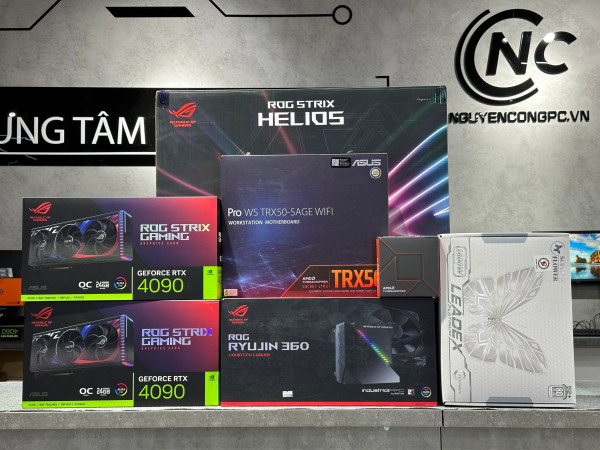 Bộ PC AI : AMD Ryzen Threadripper 7960X / 2 X VGA RTX 5090 32G 												