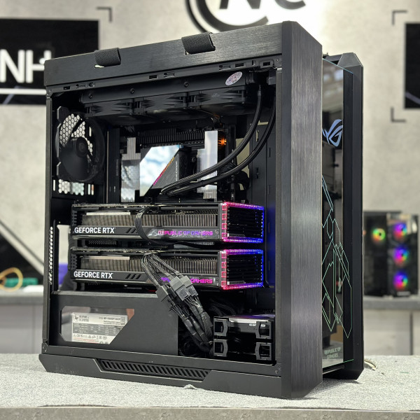 Bộ PC AI : AMD Ryzen Threadripper 7960X / 2 X VGA RTX 5090 32G 												