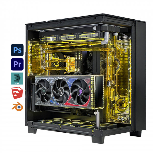 Bộ PC đồ họa Intel Core I9 14900K / RAM 64G DDR5 / VGA 4080 SUPER 16G