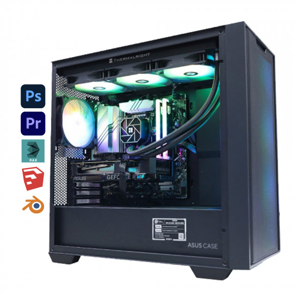 Bộ PC đồ họa Intel Core I5 14600K / RAM 16G DDR4 / RTX 3060 12G