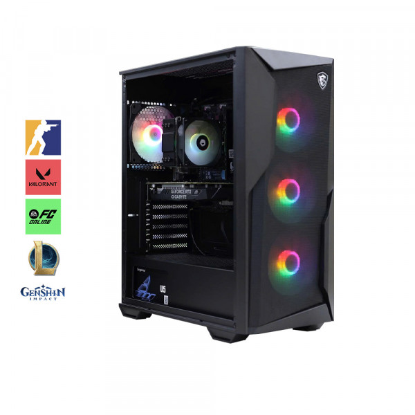 Bộ PC Gaming Intel i5 12400F, Ram 16GB, SSD 256GB, RTX 3050 6GB [TẶNG MÀN HÌNH]