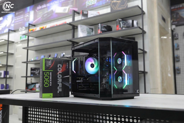 Bộ PC Gaming Intel i5 14600KF, Ram 16GB, SSD 256GB, RTX 5060 8GB [TẶNG MÀN HÌNH]