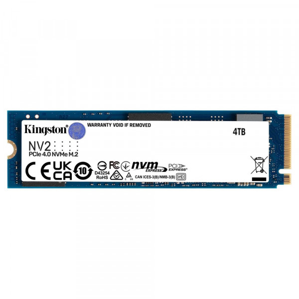 Ổ Cứng SSD Kingston NV2 4TB PCIe 4.0 X4 NVMe M.2 (SNV2S/4000G)