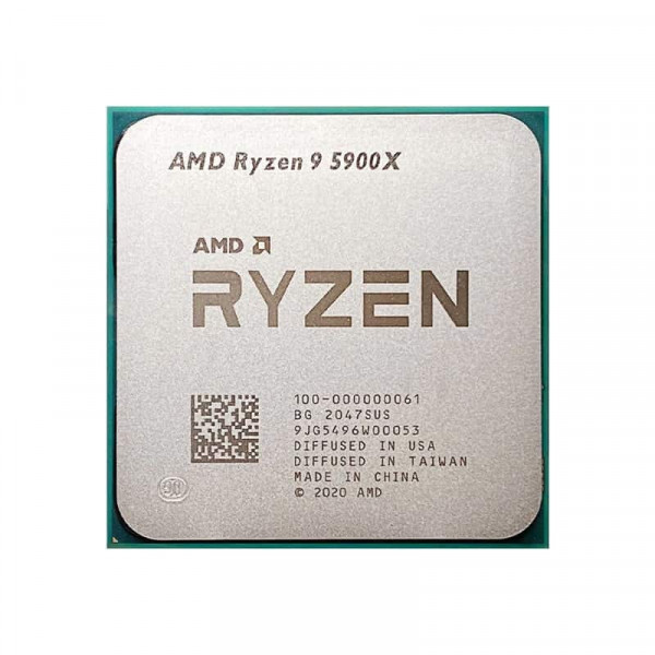 CPU AMD Ryzen 9 5900X TRAY NEW (12 Nhân / 24 Luồng | 3.7GHz Boost 4.8GHz | 64MB Cache | PCIe 4.0)