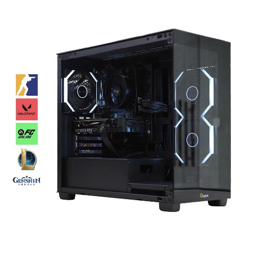 Bộ PC Gaming Ryzen 5 5500, Ram 16GB, SSD 256GB, RTX 5050 8GB [TẶNG MÀN HÌNH]