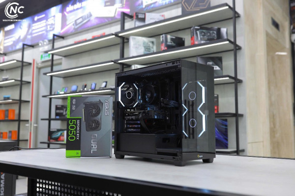 Bộ PC Gaming Ryzen 5 5500, Ram 16GB, SSD 256GB, RTX 5050 8GB [TẶNG MÀN HÌNH]