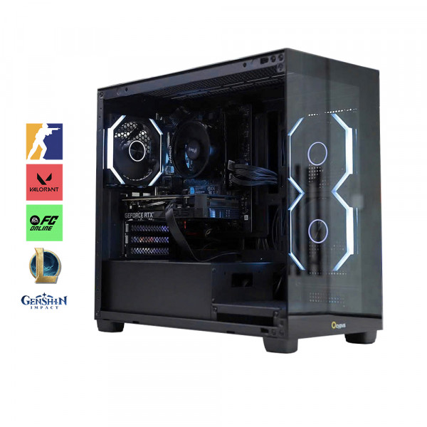Bộ PC Gaming Ryzen 5 5500, Ram 16GB, SSD 256GB, RTX 5050 8GB [TẶNG MÀN HÌNH]