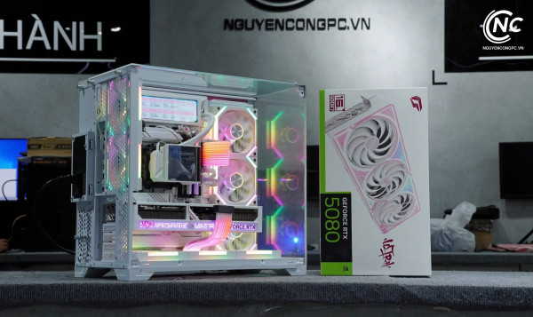 Bộ PC Gaming AMD Ryzen 9 9950X3D, RAM 64GB, VGA RTX 5080 16GB