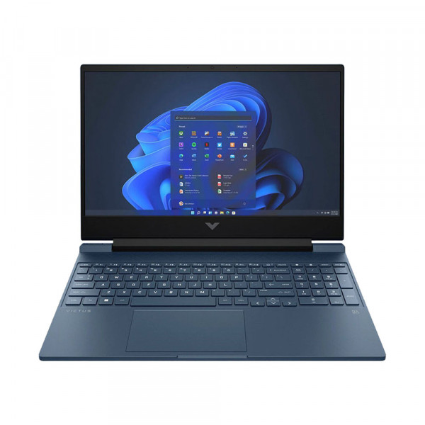 Laptop HP Gaming Victus 15-fb2063dx (AMD RYZEN 5 7535HS, 8GB, SSD 512GB, AMD Radeon RX 6550M, 15.6'' Full HD, IPS, 144Hz-MICA SILVER) - NK BH tại NC