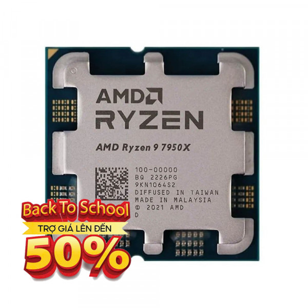 CPU AMD Ryzen 9 7950X TRAY NEW (4,5 GHz Boost 5,7 GHz | 16 Cores / 32 Threads | 64 MB Cache| PCIe 5.0)