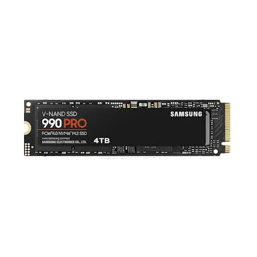 Ổ Cứng SSD Samsung 990 PRO 4TB M.2 NVMe M.2 2280 PCIe Gen4.0 X4 (MZ-V9P4T0BW)