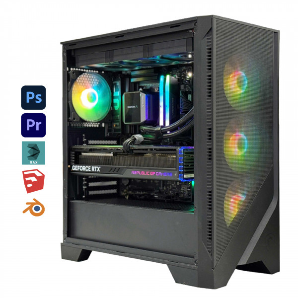 Bộ PC Đồ Họa Ryzen 9 9950X / RAM 64GB / RTX 5090