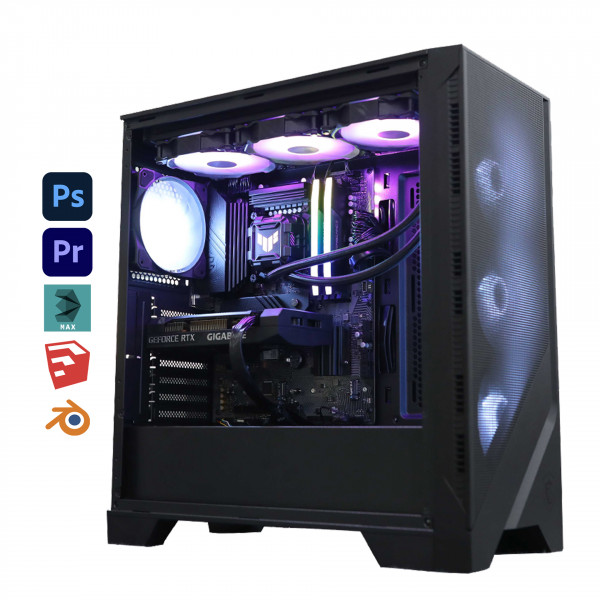 Bộ PC Intel Core i9 14900K / RAM 32GB / RTX 3060 12GB
