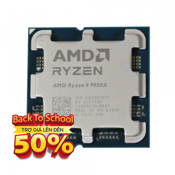 CPU AMD Ryzen 9 9950X TRAY NEW (4.3 GHz Boost 5.7 GHz | 16 Cores / 32 Threads | 64 MB Cache)