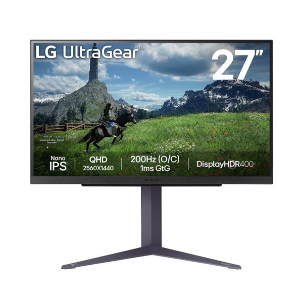 Màn Hình LG UltraGear 27GS85Q-B (27 Inch | QHD | Nano IPS | 200Hz | 1ms)