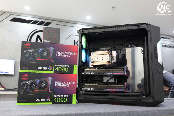 Bộ PC AI Ryzen Threadripper 7960X / Dual RTX 5090 32GB