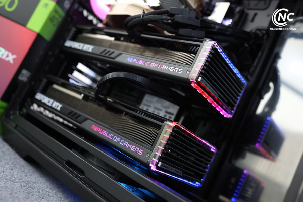 Bộ PC AI Ryzen Threadripper 7960X / Dual RTX 5090 32GB