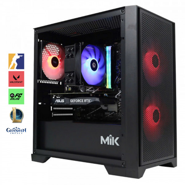 Bộ PC Gaming Ryzen 5 7500F, RAM 16GB DDR5, RTX 3060 12GB