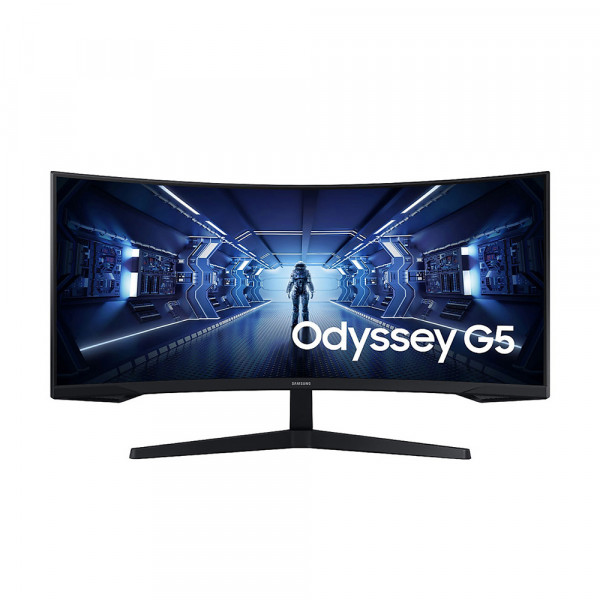 Màn Hình Gaming UltraWide SAMSUNG Odyssey G5 LC34G55TWWEXXV (34.0 inch | WQHD | 165Hz | VA | 1ms | FreeSync | HDR10 | Cong) 
