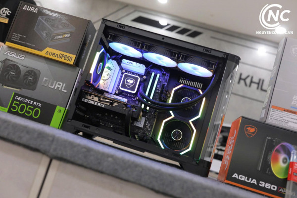 Bộ PC Gaming Intel Core i5-14600K, Ram 32GB, SSD 512GB, VGA RTX 5050 8GB