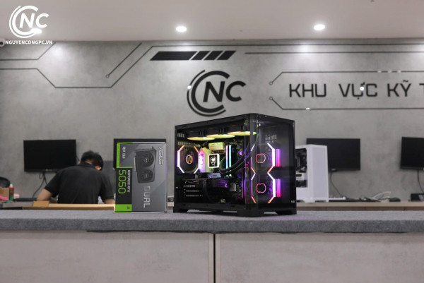 Bộ PC Gaming Intel Core i5-14600K, Ram 32GB, SSD 512GB, VGA RTX 5050 8GB
