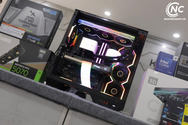 Bộ PC Đồ Hoạ Intel Core i9-14900KF, RAM 128GB, RTX 5070 12GB