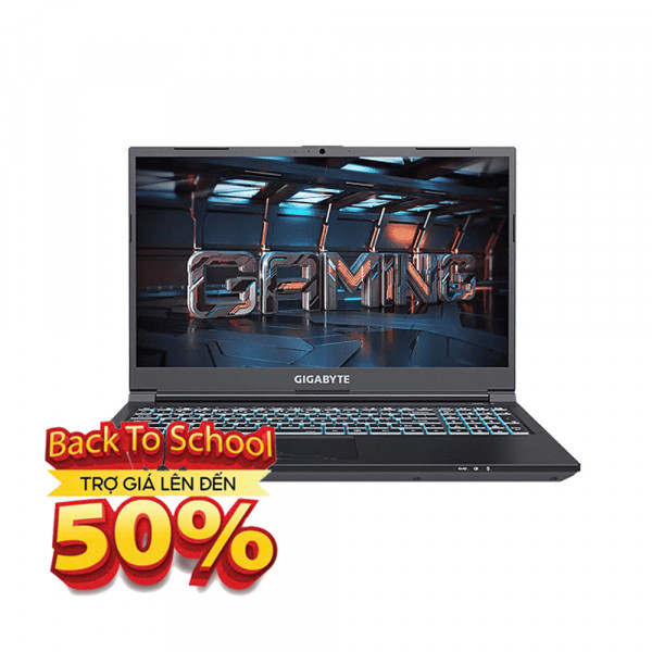 Laptop Gigabyte Gaming G5 MF5-H2VN353KH (Intel Core i7-13620H | 16GB RAM |  512GB SSD |  RTX 4050 | 15.6inch FHD | Win 11 | Đen)