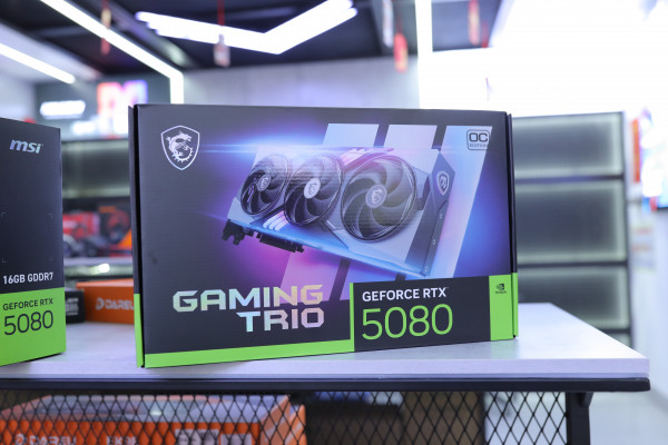 Card màn hình MSI RTX 5080 GAMING TRIO OC 16G