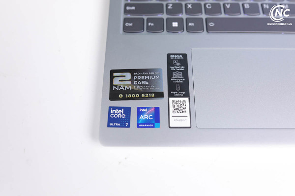 Laptop Lenovo IdeaPad Slim 5 16IMH9 83DC001SVN (Intel Core Ultra 7 155H | 32GB | 512GB | Intel Arc | 16 inch 2K OLED | Win 11 | Xám)