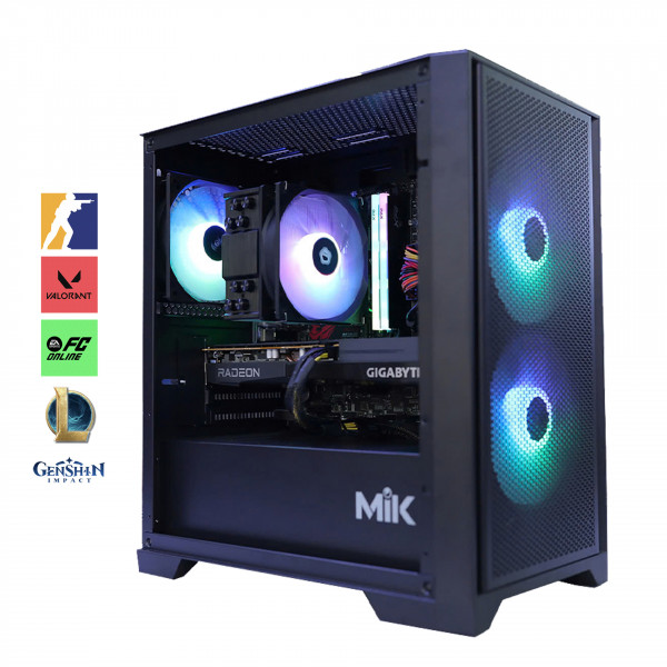 Bộ PC Gaming Core i5-13400F, RAM 16GB, GIGABYTE RX 6600 8GB