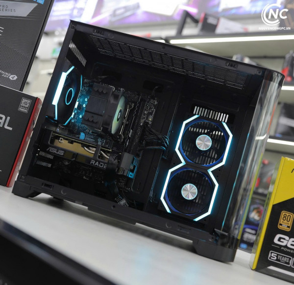 Bộ PC Gaming Intel i5 12400F, Ram 16GB, SSD 256GB, RX 9060XT 8GB [TẶNG MÀN HÌNH]