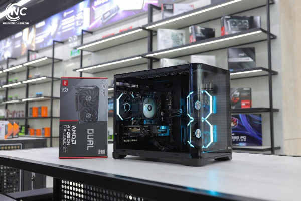 Bộ PC Gaming Intel i5 12400F, Ram 16GB, SSD 256GB, RX 9060XT 8GB [TẶNG MÀN HÌNH]