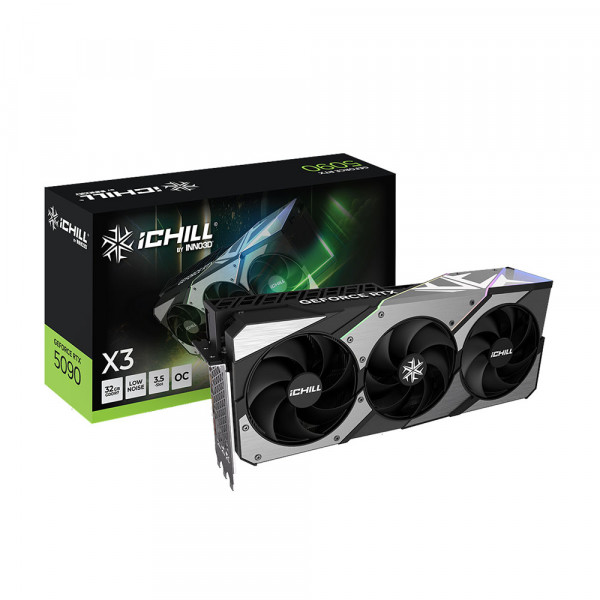 Card Màn Hình INNO3D RTX 5090 ICHILL X3 32GB GDDR7