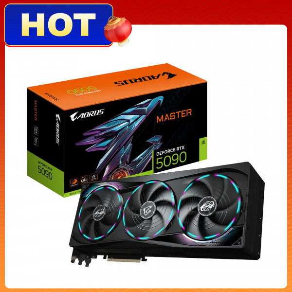 Card màn hình Gigabyte AORUS GeForce RTX 5090 MASTER 32G