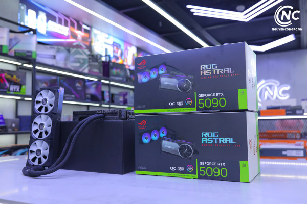 Card màn hình Asus ROG LC Astral RTX 5090 32GB GDDR7 OC