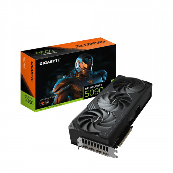 Card màn hình Gigabyte GeForce RTX 5090 WINDFORCE OC 32G